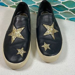 Michael Kors PIA SLIP-ON STAR SNEAKERS in Black - Women’s size 7.5